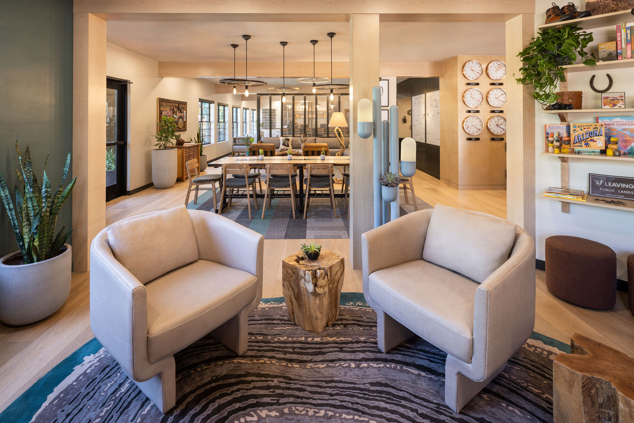 Mountain Modern Sedona Lobby